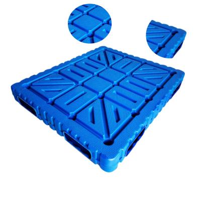 China Double Faced Flat Surface HDPE Plastic Blow Molding Pallet Manufacturer for sale