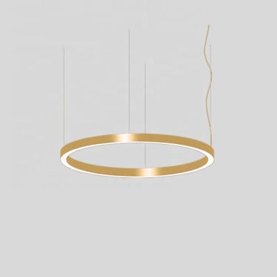 China EUROPEAN HLINEAR LC4080-C-6040 Circular Led Linear Pendant Light Luminaire Ring Ceiling Lamp for sale