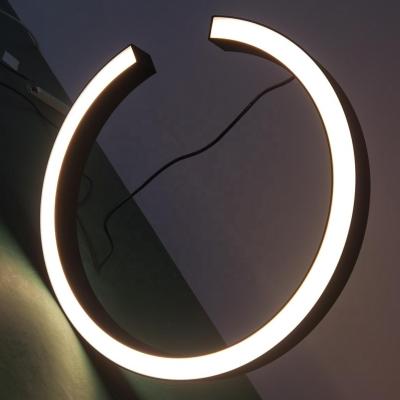 China Desk Led Light Circle For Ring-shape Lighting Decor Lamp Living Room Fixtures Led Light RGB Dimming for sale