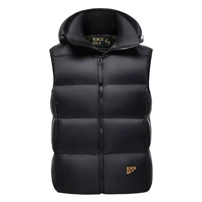 China 2023 Winter Winter Sportswear Stand Collar Stripper Outdoor Breathable Waterproof Casual Hooded Padded Jacket Coat Vest for sale