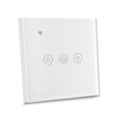 China Dimmer PC 100-240v WIFI Screen Panel Control Smart Home Automation Smart Touch Switch for sale