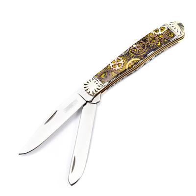 China Stainless Steel Non-variable Blade Knife Folding Expedition Tactical Knife for sale