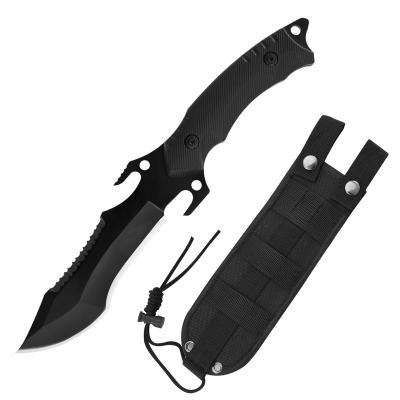 China Excellent Expedition Survival Knife Fixed Stainless Steel Blade Hunting Knife Knives For Outdoor Camping for sale