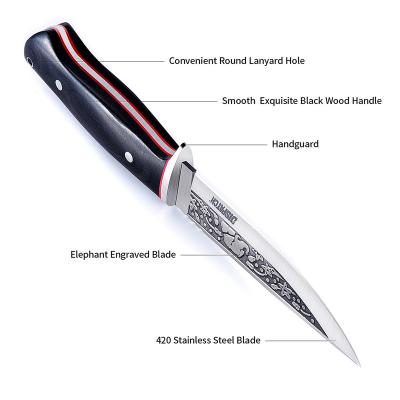 China OEM Non-Variable Fixed Blade Knife Hunting Outdoor Combat Survival Tactical Knife for sale