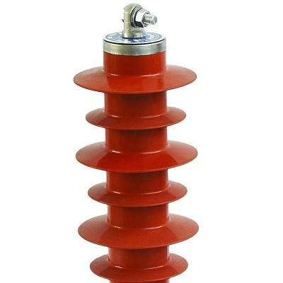 China Compound insulation high voltage lightning arresters outdoor surge arrester railway for sale