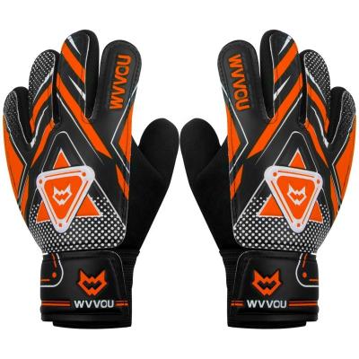 China finger & Black Latex Logo Finger oLeather Blue White Red Pcs Soccer Goalkeeper Thumb Protection Gloves Professional High Quality Kids Sporting Goods for sale