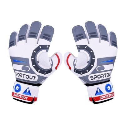 China Finger ProtectionÂ   Kids Goalkeeper Gloves , Soccer Gloves With Double Wrist Protection for sale