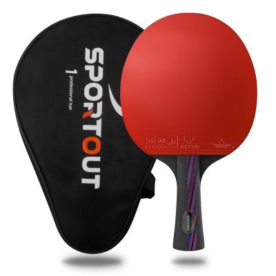 China Fast Speed ​​Professional Ping Pong Bat with Case, ITTF Approved Rubber for Beginners and PRO Players, Professional Paddle Training Racket for sale