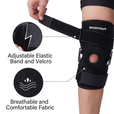 China Universal Knee Brace Support, Removable Aluminum Hinges Knee Brace Perfect for Meniscus Tear, ACL, Strains, Knee Pain, Arthritis for sale