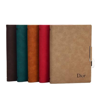 China 2020 Hardcover Luxury Promotional Gift Custom Diary Notebook Journal Writing Planner PU Leather A5 Organizer Diary for sale