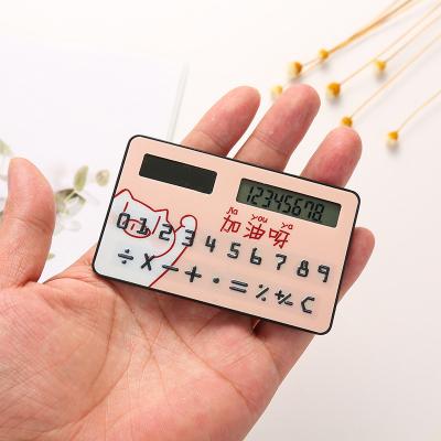 China Mini Universal Purpose Cute Pastel Slim Students Desktop Calculator Financial Scientific Calculator for sale