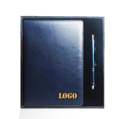 China Ideas Luxury Executive Premium Cheap Price Promotional Office Supplies Notebook And Pen Gift Set With Logo Custom for sale