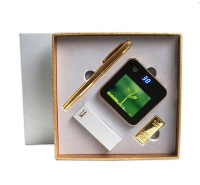 China Unique Promotional Agriculture Power Bank With Photos Presentation Christmas Gift Box Set To Cooperate Gift Set Business Gift Set Luxury for sale