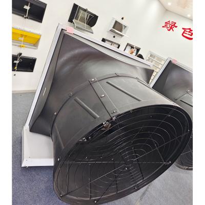 China Easily Assembled High efficiency Belt Drive Chicken House Exhaust Fan 220-380V Low noise waterproof exhaust fan for pig house for sale