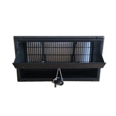 China Easily Assembled Largely Used Farm Side Wall Air Inlet Window Abs Plastic Air Inlet Poultry Ventilation Air Inlet Window for Pig House for sale