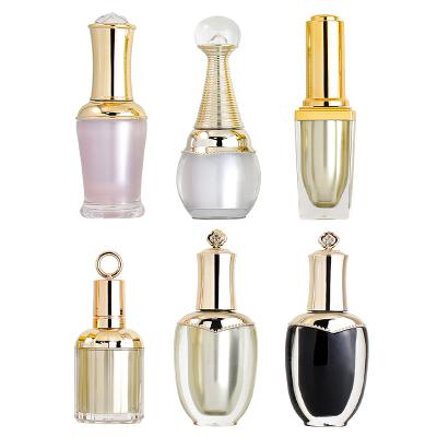 China High End Square Custom UV Gel Nail Polish Bottle Empty Packaging Nail Polish Bottle With Brush for sale