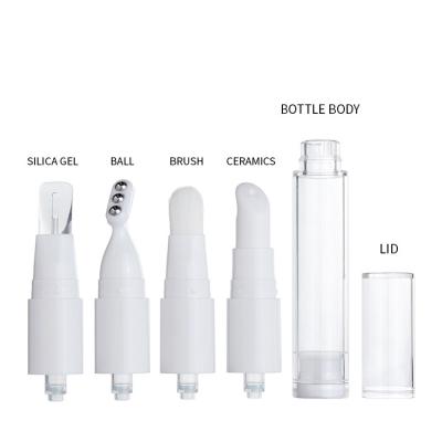 China Packaging Cosmetics Tube Rollball Applicator Eye Cream Tube Concealer Pen for sale