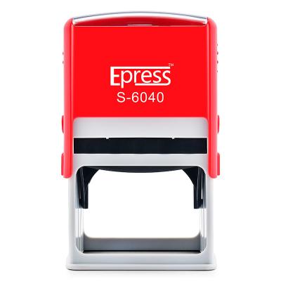 China Office Plastic Self Inking Stamp Custom Logo Stamp / Custom Logo Seal Stamps for sale