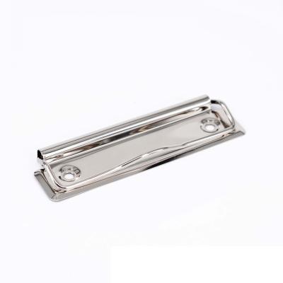 China 100% Manufacturer Supply Good Quality Eco-friendly Metal Clip Board Stationery Paper Clips For Clipboard Or Menu for sale