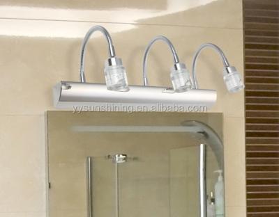 Chine Lumière de miroir de salle de bain IP 44 Lampe à miroir murale 3000k-6000k à vendre