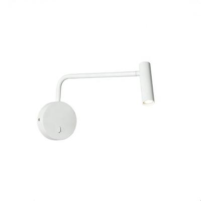 China 350 Degree Head Rotation LED Bedside Wall Lamp for Hotel Bedroom in Classic Style for sale