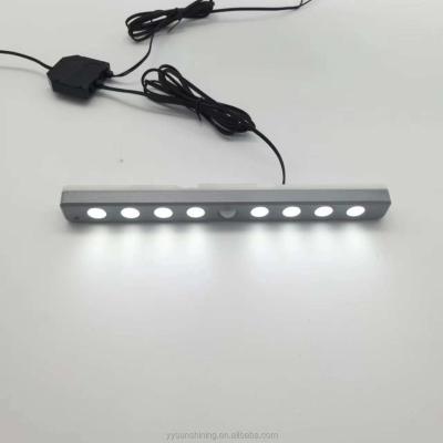 China Lâmpada de gabinete de sensor de corpo humano LED para interiores 110lm 2835SMD Luz para montagem de suportes de 12v à venda