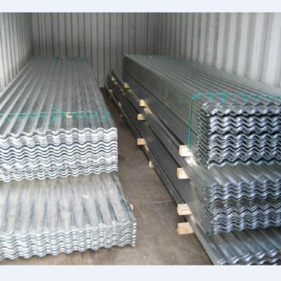 China Construction Most Popular Galvanized Corrugated Sheet 0.8mm 1.0 mm Corrugated Metal Roofing Sheet for sale