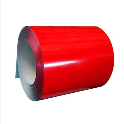 China Prepainted Galvanized Steel Coil Forms Brick Red Color Master PPGI Coils for sale