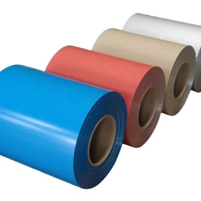 China Decoration hot sale color coated aluminum coils aluminum sheet metal roll prices for sale