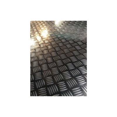 China Construction Sell Bar Pattern Aluminum Plate Skid Five - Proof Aluminum Stair Plate for sale