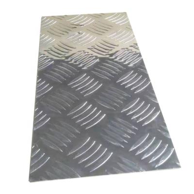 China Cookware Low Price Embossed Aluminum Sheet Ribbed Aluminum Sheet For Anti-Slip Use for sale