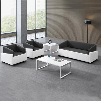 China (Other) Adjustable Office Sofa Black and Armchair White Modern Sofa for sale