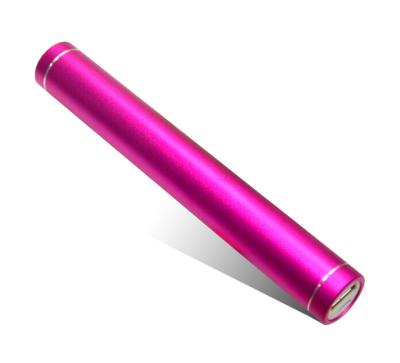 China Aluminium Alloy Power Bank with Cylinder Shape 4000-6000mAh for sale