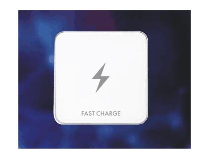 China Aluminium Case Wireless Fast Charger Pad for sale