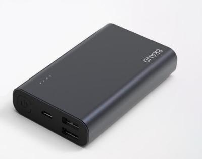 China QC 3.0 10000mAh Power Bank with Dual USB Ports for sale