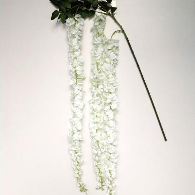 China Hot Selling Minimalist Wisteria Silk Flower Artificial Vine Wedding Decoration for sale