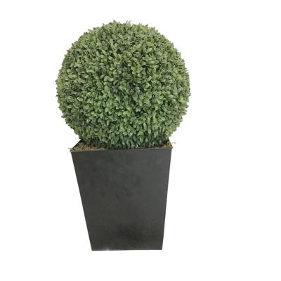 China Minimalist Outdoor Artificial Grass Ball Plant Boxwood Plants Topiary Tree for sale