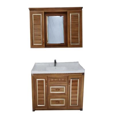 China Wholesale Environmentally Friendly European Modern Vanity Cabinet Hotel Bathroom Vanity Chinese Bathroom Vanity for sale