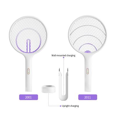 China 20-50 square meters low price 3000v electric fly swatter rechargeable mosquito bat killer for sale for sale