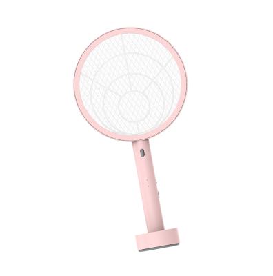 China Viable Rechargeable Mosquito Killer Racket Modern Design Electric Mosquito Bat for sale