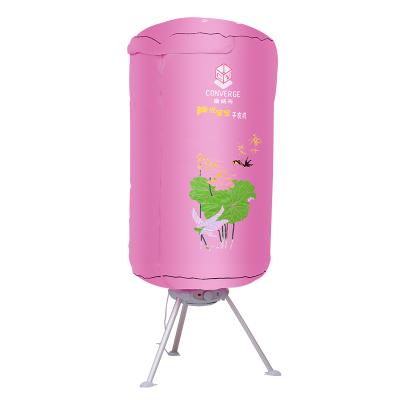 China Household Double Layer Electric Portable Canvas Cover Clothes Air Dryer For Home for sale