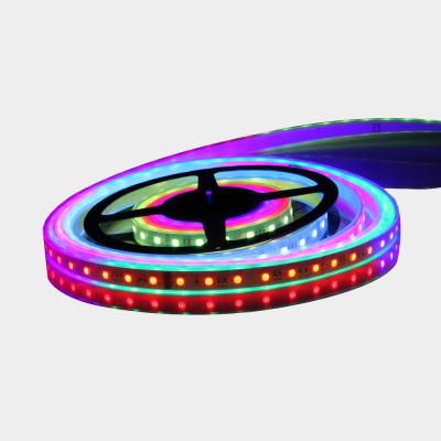 China Office/Farmhouse/Villa/Hotel 218-Economic 2 Years Warranty RGB 5050 Soft Light Wide Color Slide Belt 10mm 60led/m 16W/M DC12V Changing Soft Light for sale