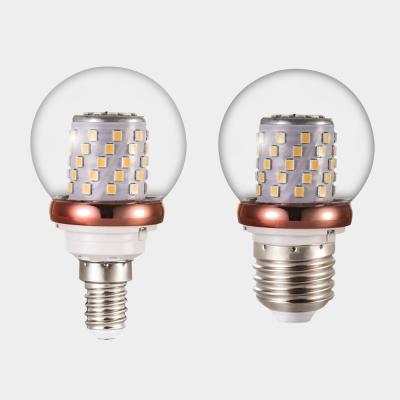 China Office/Farmhouse/Villa/Hotel 186-High Quality E14/E27 5W Classic Round LED Light Bulb 3000K/6000k Corn Light Bulb for sale