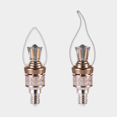 China 188-China Office/Farmhouse/Villa/Hotel Manufacture Through E14 10W Series Candle Light Bulbs 2700K/6000K for sale