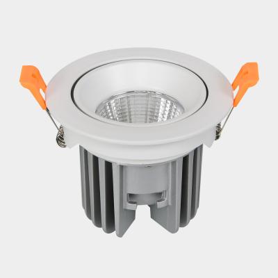 China Modern 8-Cob Led Small Light Downlight 5W/12W With Different Beam Angels Simplicity Ceiling Lights Adjustable for sale