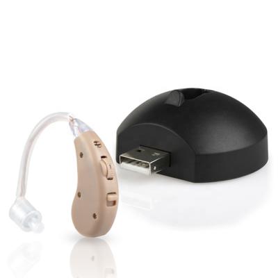 China Rechargeable Medical Earphone Hear Amplifier Ear Aid Small In Ear Hearing Aids F-PT1-004 for sale