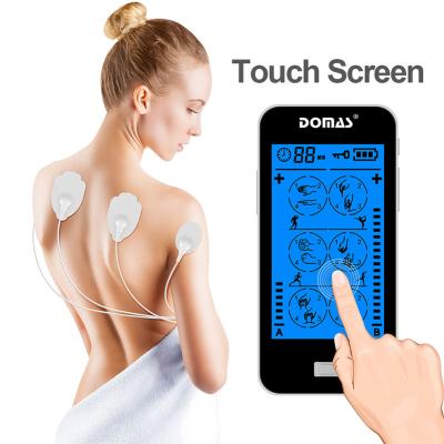 China Brand New Touch Screen 24 Mode Ten Unit Portable Ten Unit Tens Therapy Massager for sale