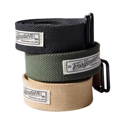 China Polyester Army Military Canvas Belts / Cotton Maden High Quality Strap Vintage for sale