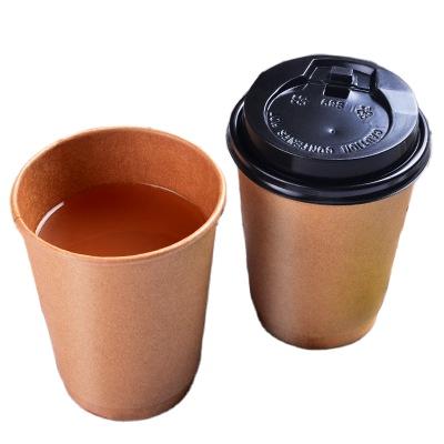 China High Quality Disposable Tea Cup Single Wall Paper Cups With Logo For Coffee for sale