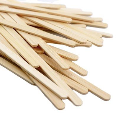 China Sustainable Disposable Bulk Person Eco-Friendly Coffee Sticks Birch Wrapping Wood Stirrer for sale